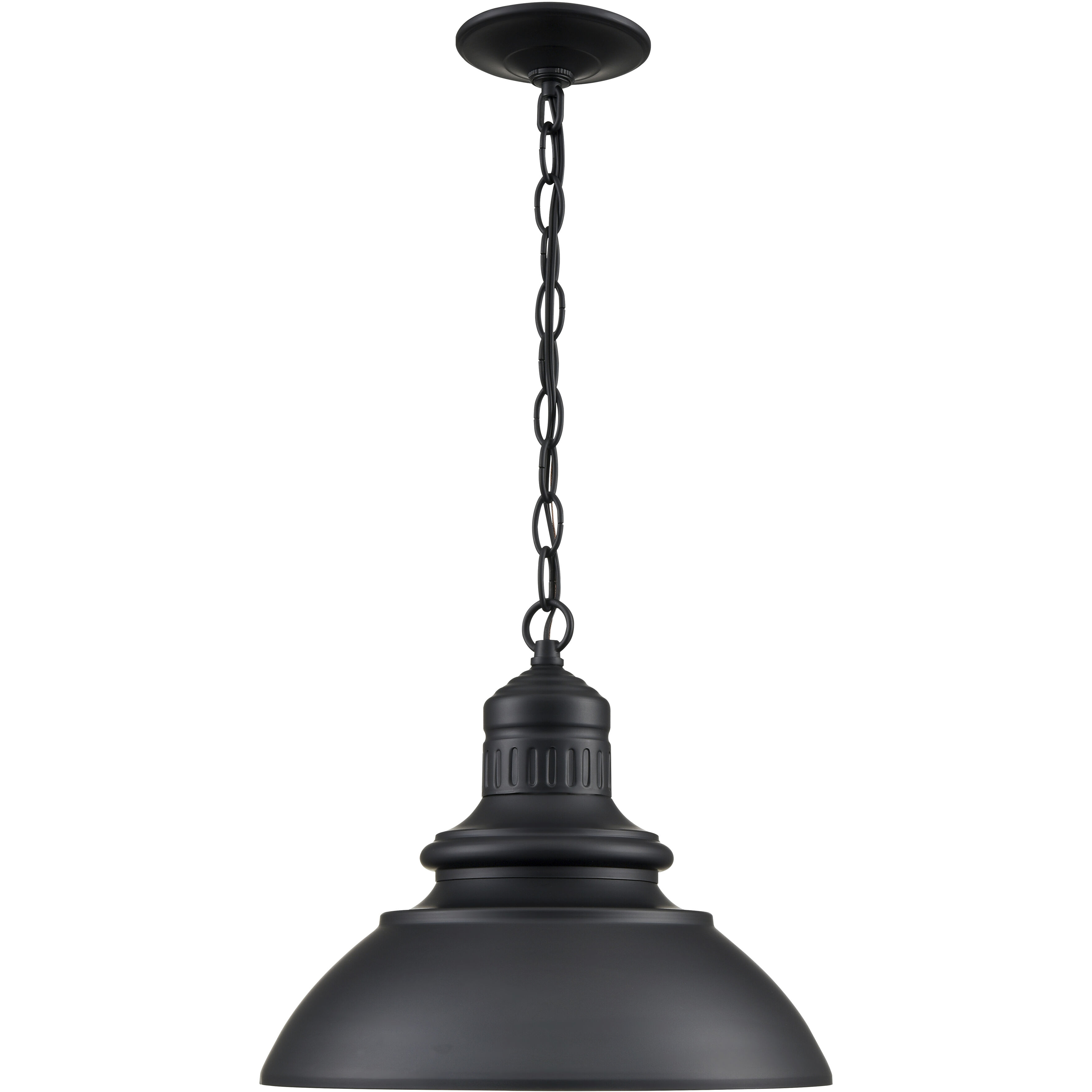 Adda LED 13.25 inch Powder Coated Black Outdoor Hanging Lantern
